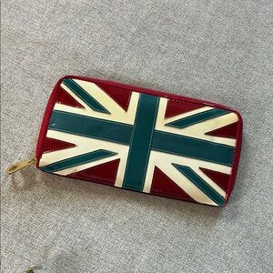 Patent Leather Clutch Wallet